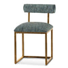 Englewood | Pink, Black, Emerald Green Velvet, Modern Dining Chair