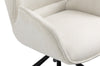 Everton | Modern Fabric Swivel Dining Chair with Arms