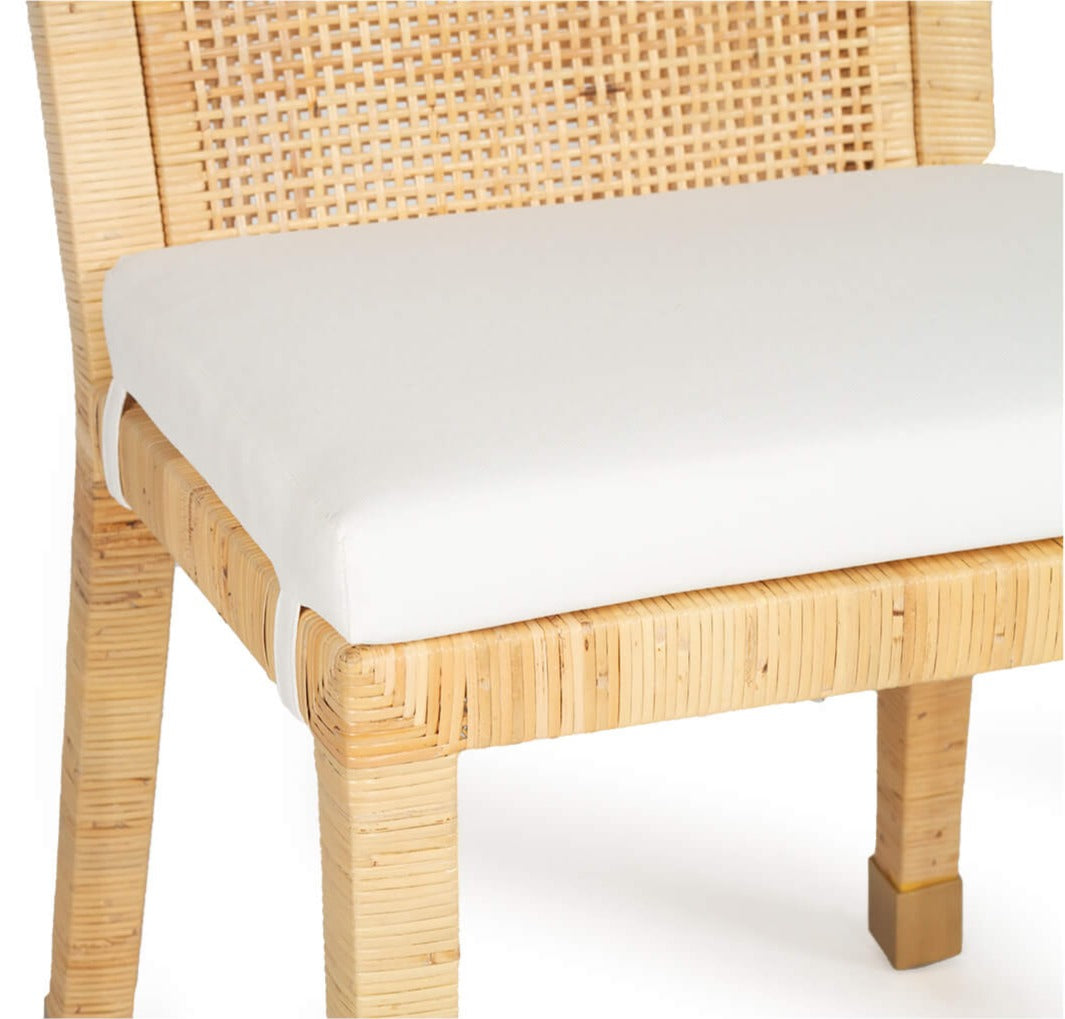 Fantome | Natural, Rattan Coastal Dining Chair | Natural