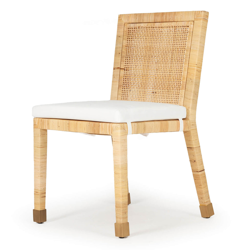 Fantome | Natural, Rattan Coastal Dining Chair