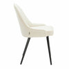 Glenbrook | Contemporary Stain Resistant Cream Fabric Dining Chairs | Set Of 2