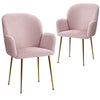Glenview | Modern Velvet Dining Chairs With Arms | Set Of 2