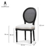 Gothenburg | French Provincial Rattan Wooden Dining Chair