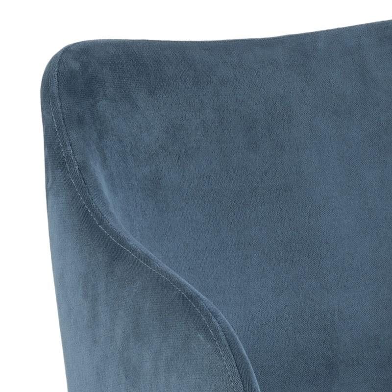 Grange | Blue Contemporary Upholstered Dining Chairs | Set Of 2 | Blue