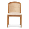 Highfield | Light Beige Cane Commercial Wooden Dining Chair