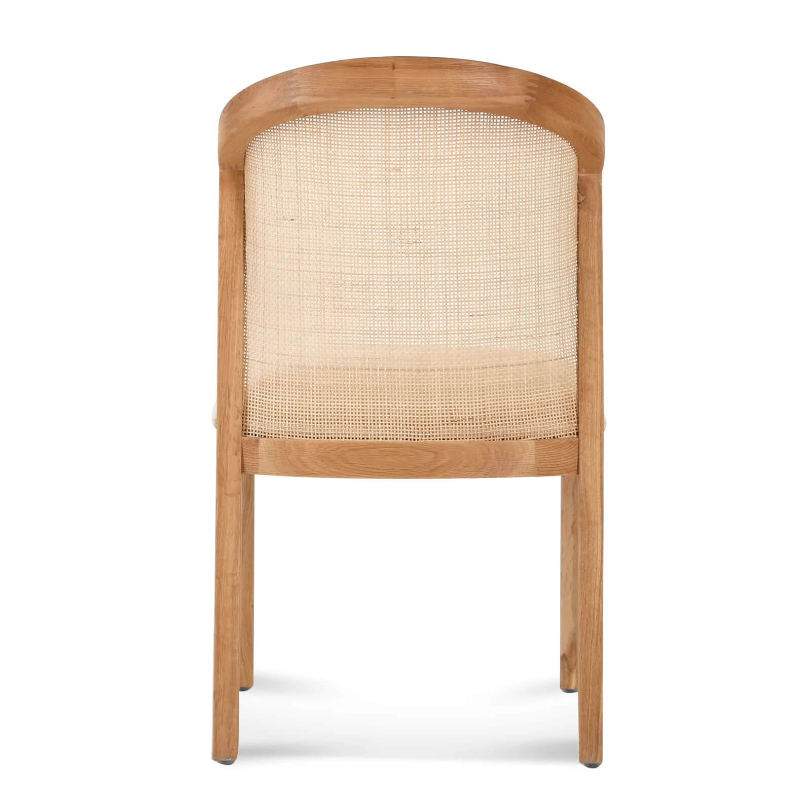 Highfield | Light Beige Cane Commercial Wooden Dining Chair | Natural