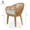 Wooden Outdoor Dining Chair