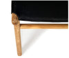 Lindeman Version 2 White, Tan, Natural, Black Coastal Leather Wooden Dining Chairs