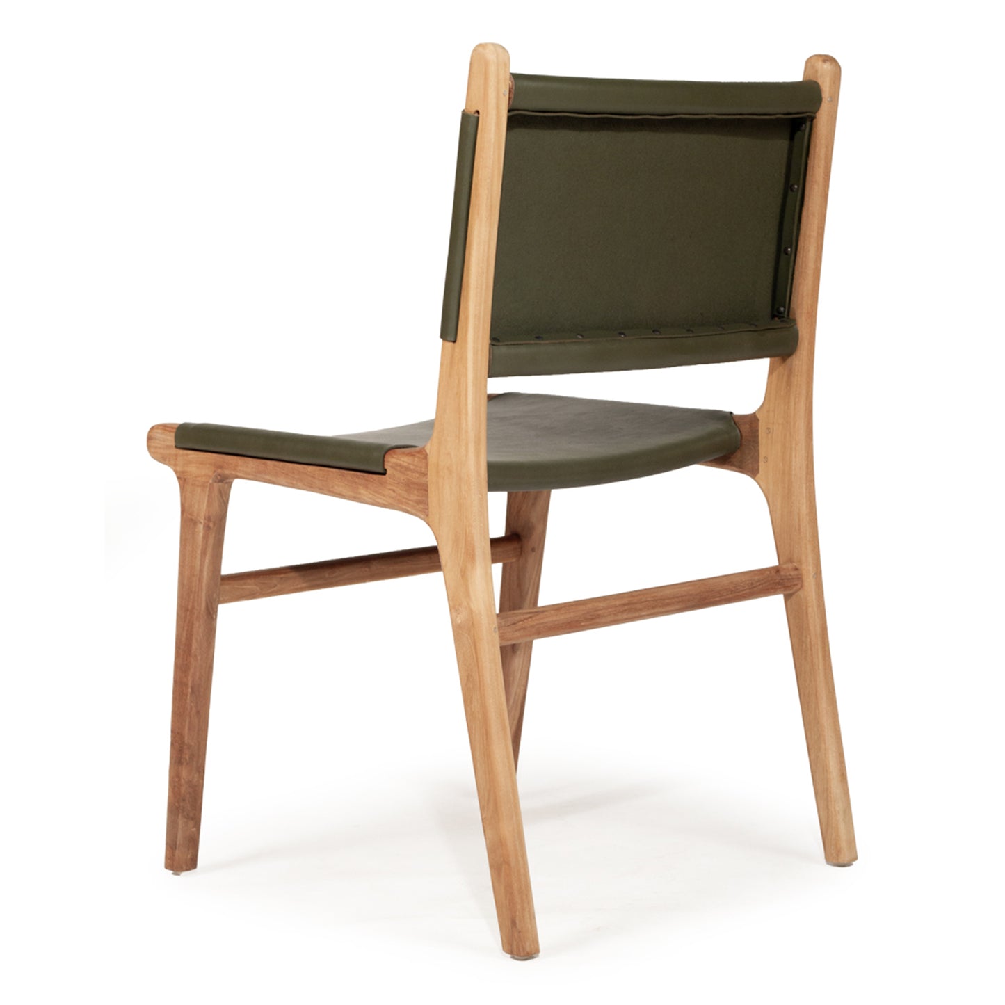 Lindeman Version 2 | Coastal Leather Wooden Dining Chairs | Set Of 2