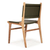 Lindeman Version 2 | Coastal Leather Wooden Dining Chairs | Set Of 2