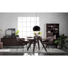  Liverpool Brown, Grey  Upholstered  Modern Dining Chair