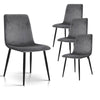 Marion | Grey Velvet Dining Chairs | Set Of 4