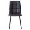 Maryland | Modern PU Leather Ultra Suede Fabric Dining Chairs | Set Of 4