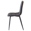Maryland | Modern PU Leather Ultra Suede Fabric Dining Chairs | Set Of 4