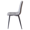 Maryland | Modern PU Leather Ultra Suede Fabric Dining Chairs | Set Of 4