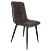 Maryland | Modern Taupe, Grey Ultra Suede Fabric Dining Chairs | Set Of 4