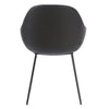 Matera | Contemporary PU Leather Dining Chairs With Arms | Set Of 2