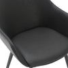 Matera | Contemporary PU Leather Dining Chairs With Arms | Set Of 2