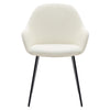 Matera | Contemporary Stain Resistant Fabric Dining Chairs With Arms | Set Of 2