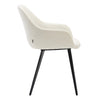 Matera | Contemporary Stain Resistant Fabric Dining Chairs With Arms | Set Of 2