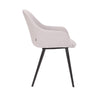 Matera | Contemporary Stain Resistant Fabric Dining Chairs With Arms | Set Of 2