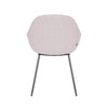 Matera | Contemporary Stain Resistant Fabric Dining Chairs With Arms | Set Of 2