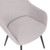 Matera | Contemporary Stain Resistant Fabric Dining Chairs With Arms | Set Of 2