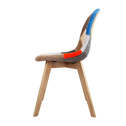 Minerva | Multi Coloured, Wooden Dining Chairs Australia | Set Of 2 | Multi - Coloured