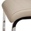 Montessa | Modern, Metal PU Leather Dining Chairs | Set Of 4