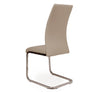 Montessa | Modern, Metal PU Leather Dining Chairs | Set Of 4