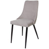 Montville Version 1 | Modern Metal Fabric Dining Chairs | Set Of 2