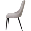 Montville Version 1 | Modern Metal Fabric Dining Chairs | Set Of 2