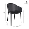 Plastic Outdoor Dining Chairs With Arms