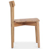 Nebraska | Black Natural Coastal Wooden Dining Chair
