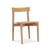 Nebraska | Black Natural Coastal Wooden Dining Chair