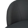 Newstead | Version 1 | Modern Black and Natural Textured Fabric Dining Chair
