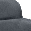 Northampton | Gunmetal Grey Fabric Modern Dining Chair