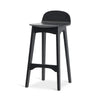 Oaklands | Scandinavian Style Natural Black Wooden Bar Stools