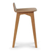 Oaklands | Scandinavian Style Natural Black Wooden Bar Stools