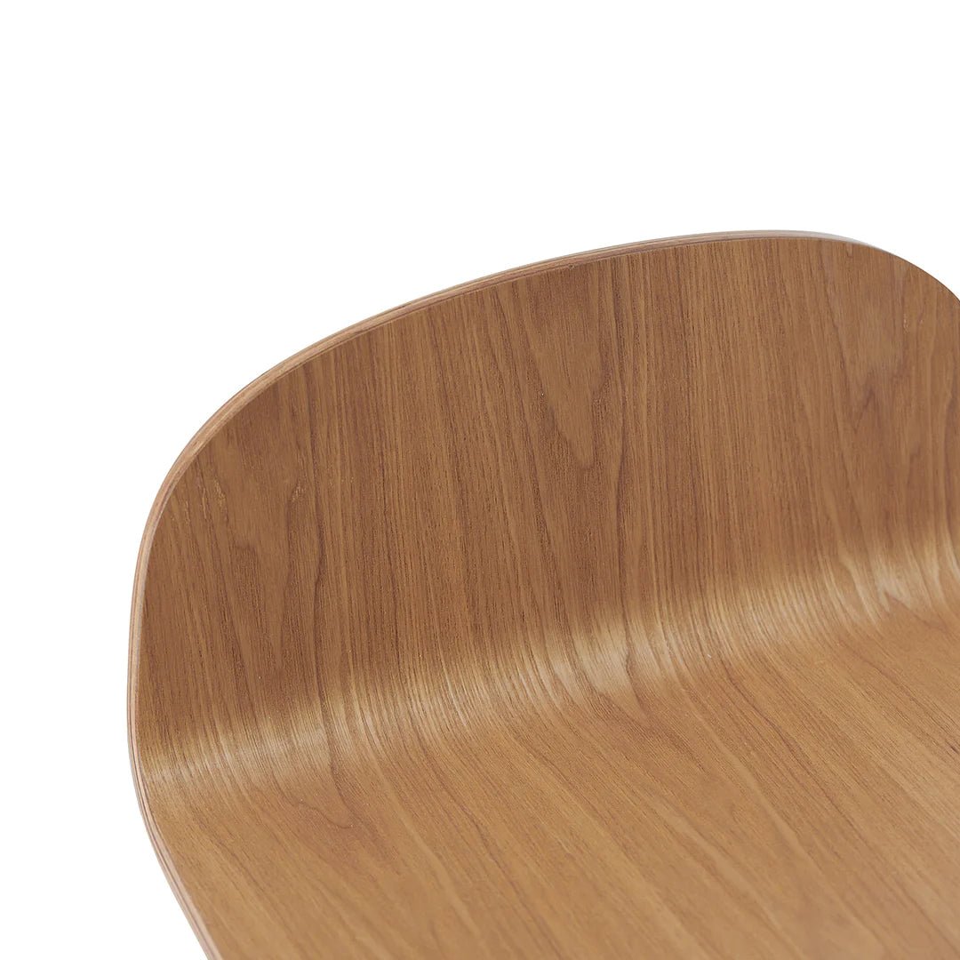 Oaklands | Scandinavian Style Natural Black Wooden Bar Stools