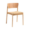 Oceanside | Coastal Commercial Rattan Wooden Dining Chairs | Set Of 2