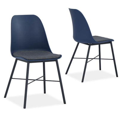 Olsen | Plastic Mid Century Dining Chairs | Set Of 2