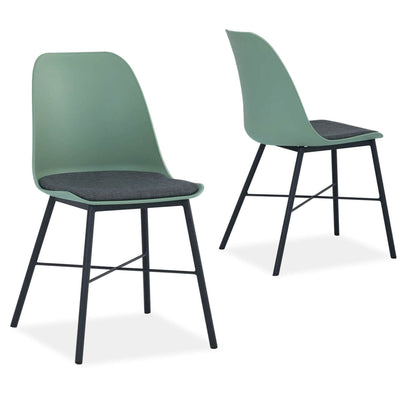 Olsen | Plastic Mid Century Dining Chairs | Set Of 2