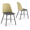 Olsen | Plastic Mid Century Dining Chairs | Set Of 2