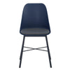 Olsen | Grey, White, Yellow, Green, Blue Plastic Mid Century Dining Chairs | Set Of 2
