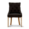 Presicce | French Provincial Fabric Wooden Dining Chairs | Set Of 2