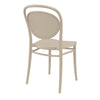 Regan | Plastic Stackable Outdoor Dining Chairs | Set Of 2