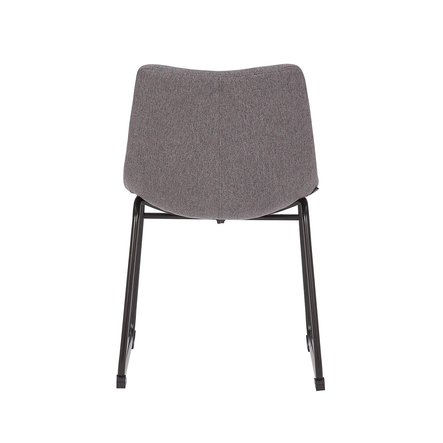 Rothbury | Commercial Stain Resistant Waterproof Fabric Dining Chairs | Set Of 2 | Dark Grey