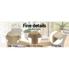 Rothwell | Natural 6 Seater Wooden Dining Table