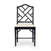 Rutherford | Fretwork Version | Grey, Weathered Oak, Dark Oak, Black, Navy Hamptons Wooden Dining Chair
